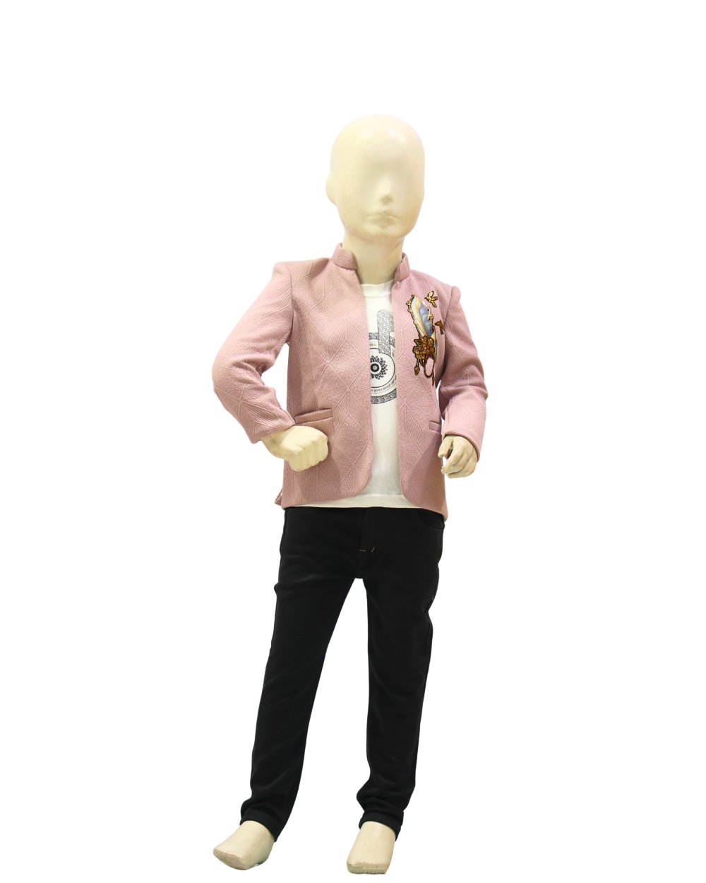 Premium Kids Pink Party Wear Blazer S